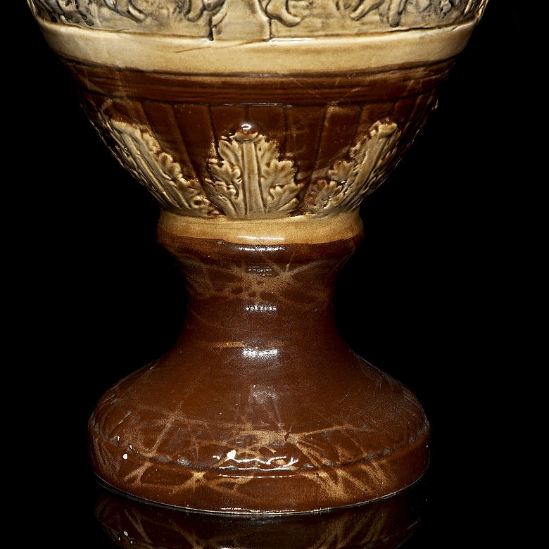 Jarrón de cerámica 