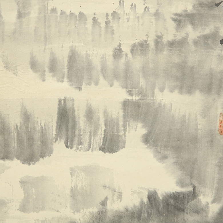 Chinese painting ‘Horse’ with signature Xu Beihong - 4