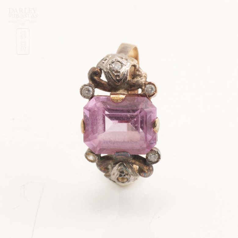 Anillo antiguo oro - 5
