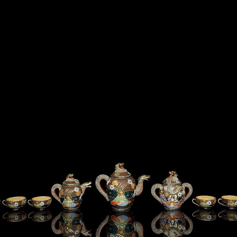 Juego de té japonés 