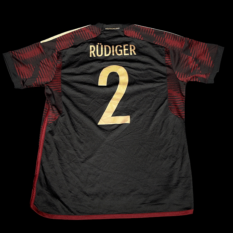 Germany football shirt World Cup 2022 ‘Antonio Rudiger’ - 2