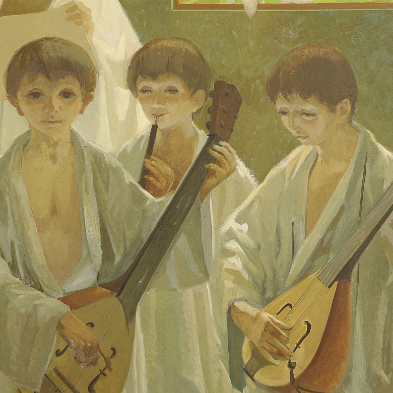 里卡多·略伦斯·西弗雷 Ricardo Llorens Cifre（1926），《和平之子》，1966年 - 2
