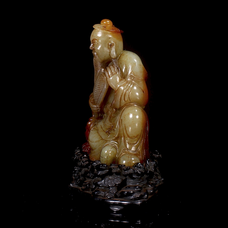 Figura de jade de Hetian 