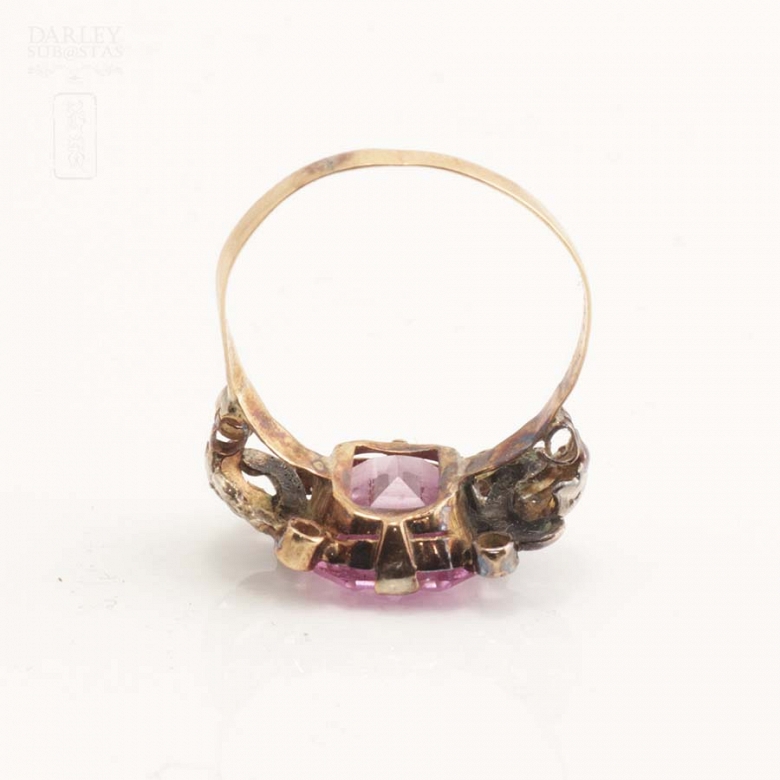 Anillo antiguo oro - 4