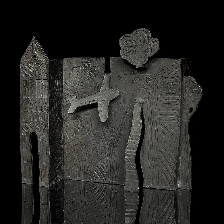 Fernando Bellver Chango (1954) “Wherever you are,” 2003