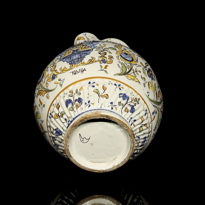 胡安·鲁伊斯·德·卢纳（1863–1945）  《普拉多圣母》，塔拉韦拉陶器，20世纪早期