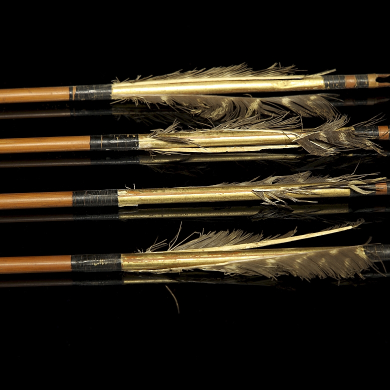 Cuatro flechas japonesas punta de cerezo 