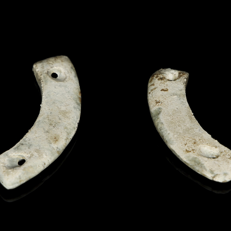Conjunto de colgantes de jade, dinastía Zhou