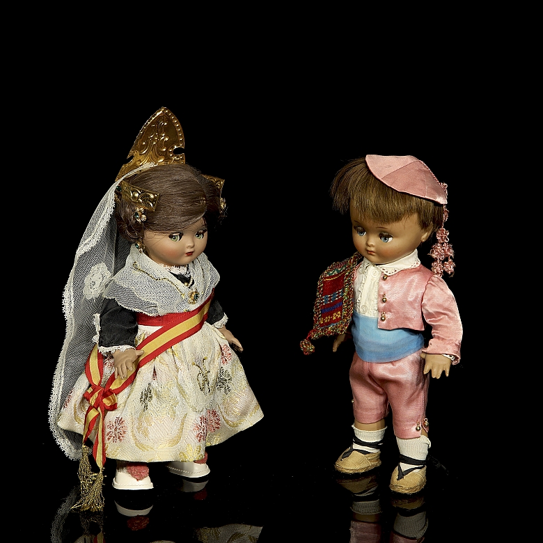 Pareja de muñecos