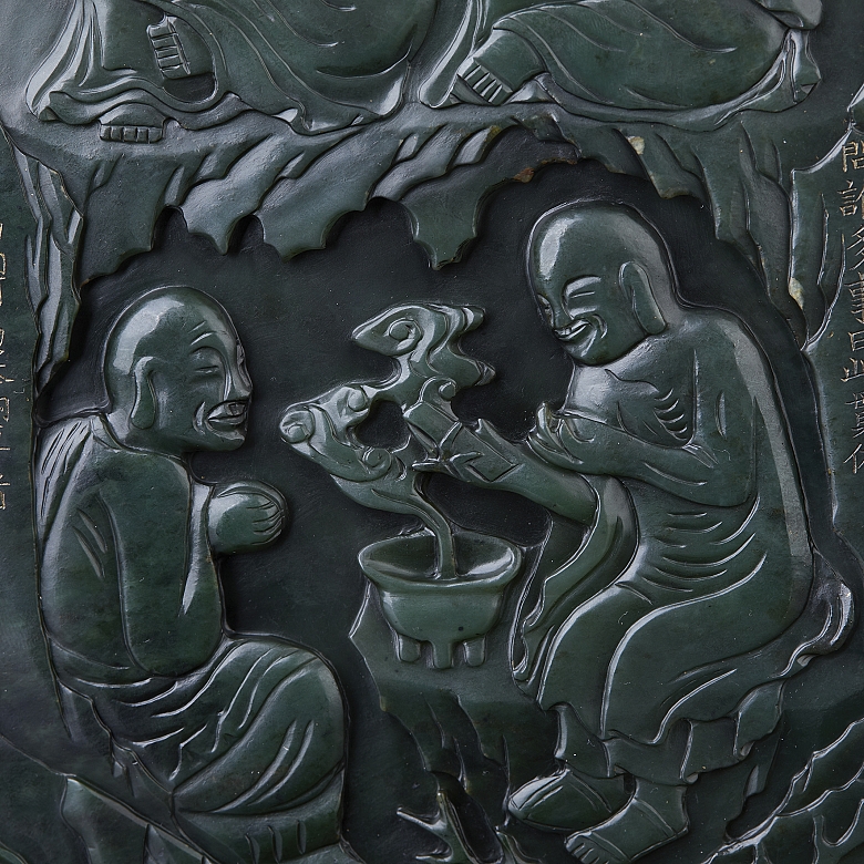 Panel de jace verde espinaca