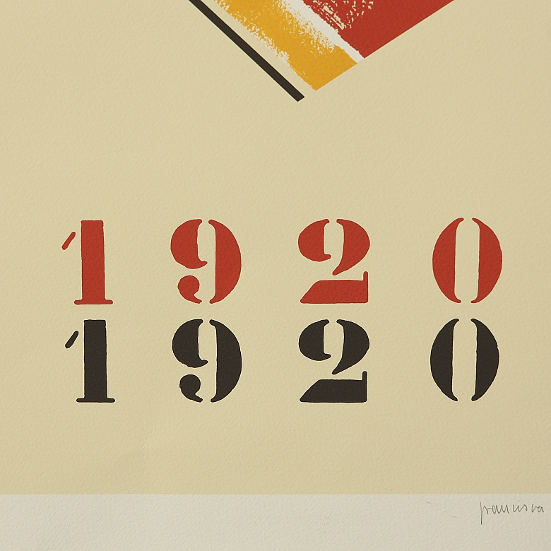 Francisca Mompó Rabadán (20th-21st centuries) “Russian Suite Series: Program,” 2003