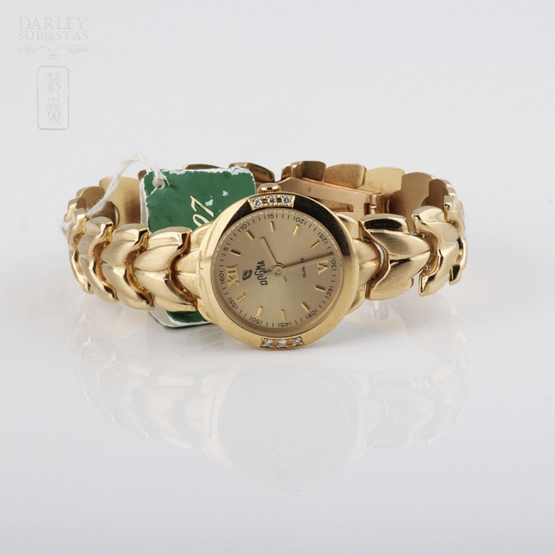 Reloj Oro con Diamantes Dogma (nuevo) - 1