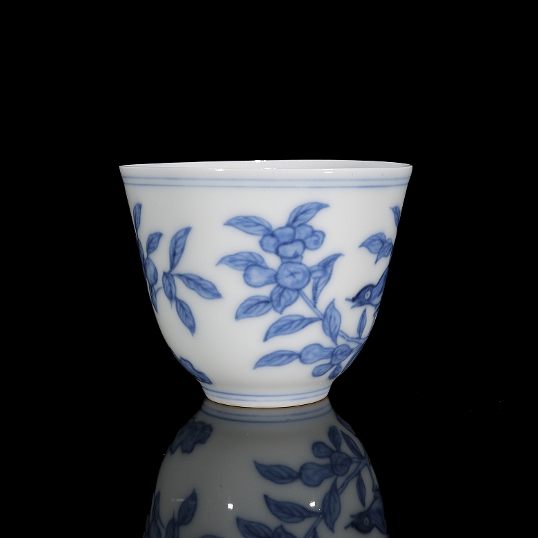 Taza de porcelana 