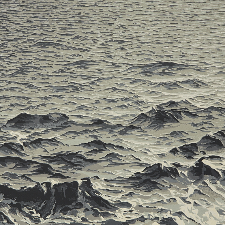 爱德华多·桑斯·弗莱尔 Eduardo Sanz Fraile (1928–2013) 《波浪II》，2004年