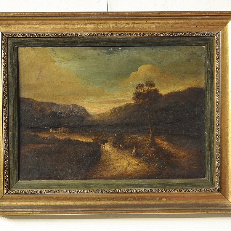 19th century Romantic School “ Road” - 6