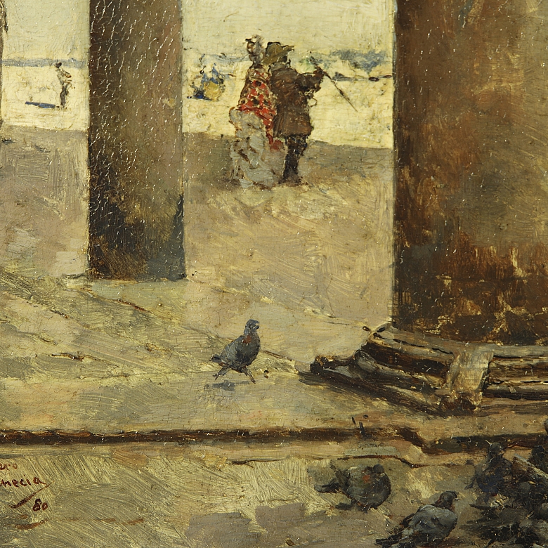 José Moreno Carbonero (1858–1942) “Venice”, 1880