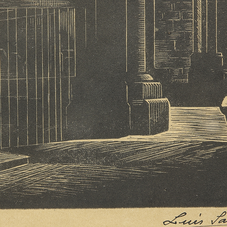 Luis Sanz (20th century) ‘Views’ - 5