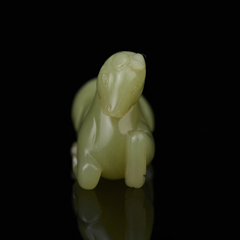 Colgante de jade amarillo 