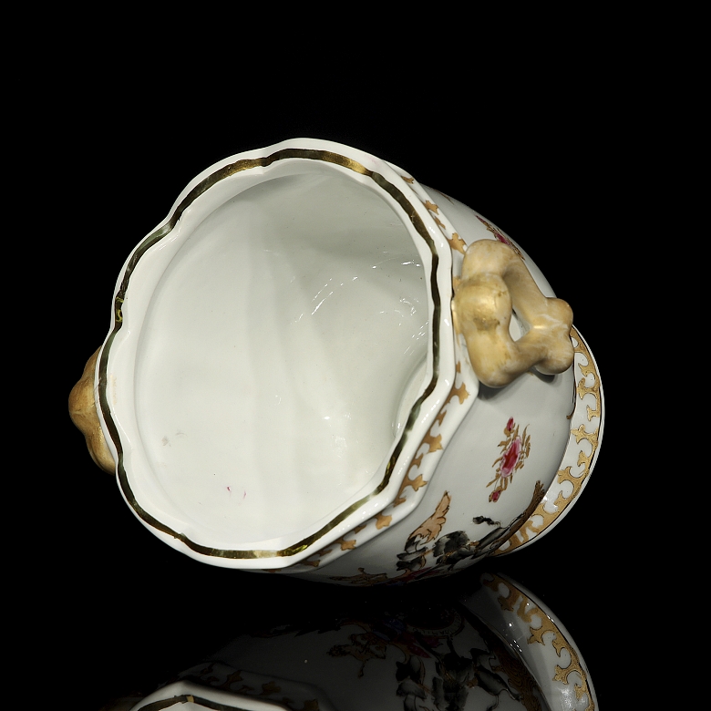 Recipiente de porcelana 