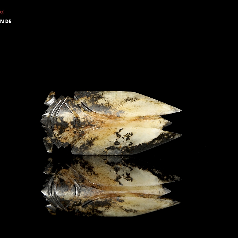 Figura de jade tallado