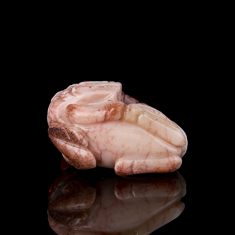 Nanhong figure, ‘Boy with Qilin,’ Qing dynasty