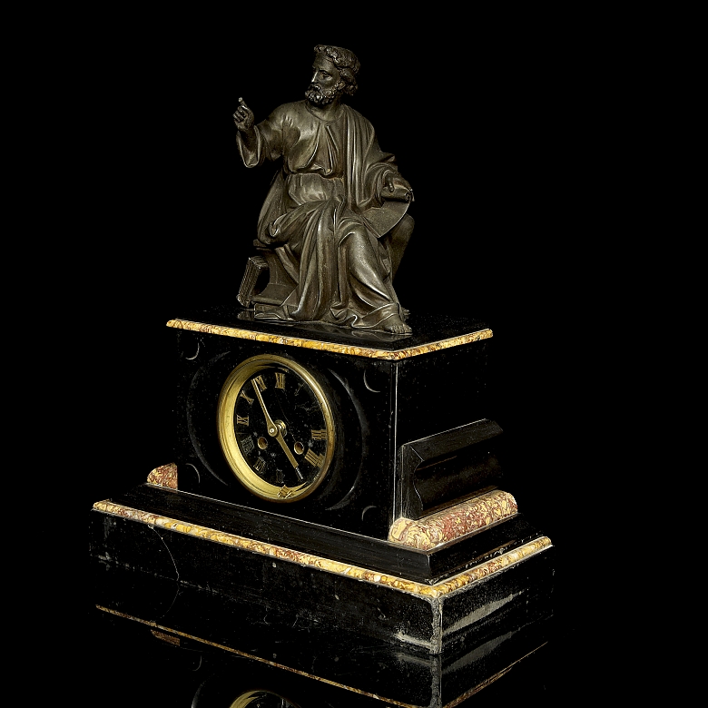 Napoleon III style table clock, 20th century - 4