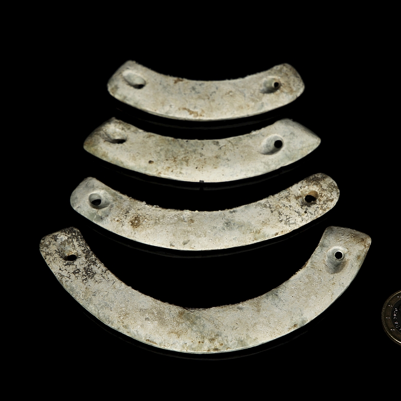 Conjunto de colgantes de jade, dinastía Zhou
