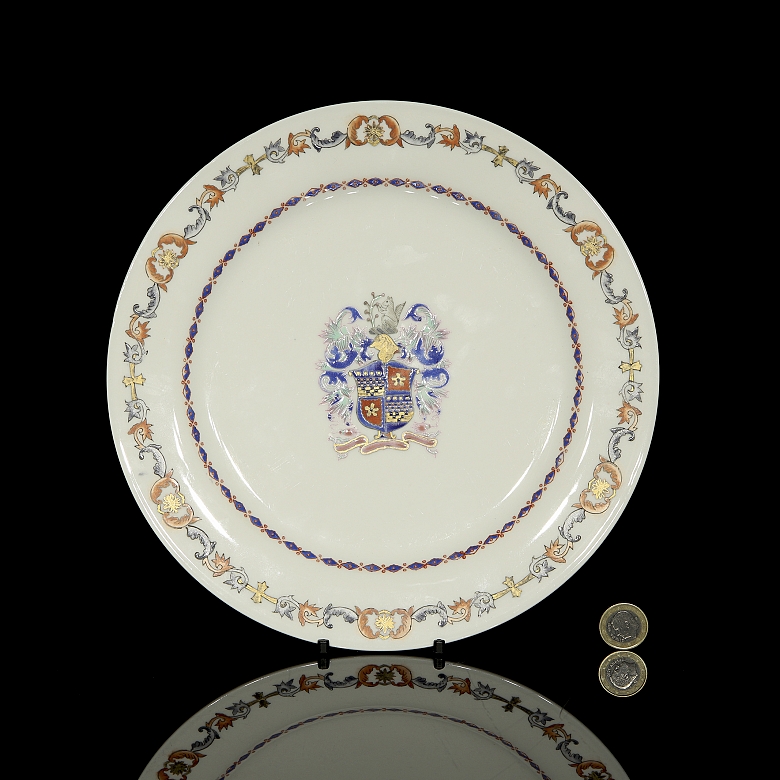 Plato de porcelana 