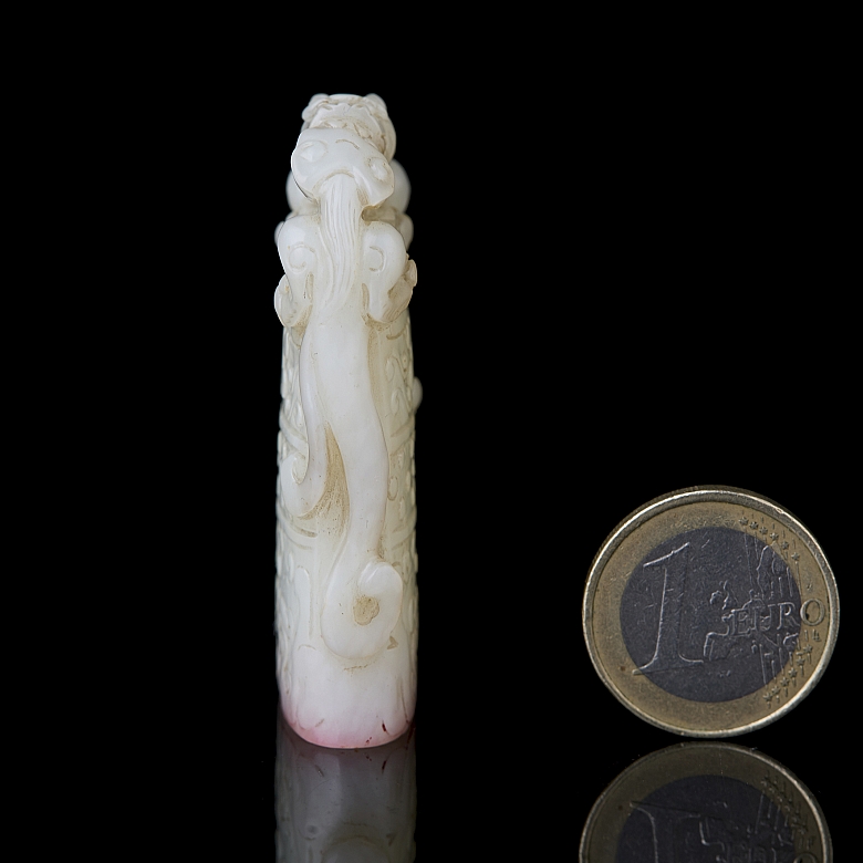 Sello de jade blanco