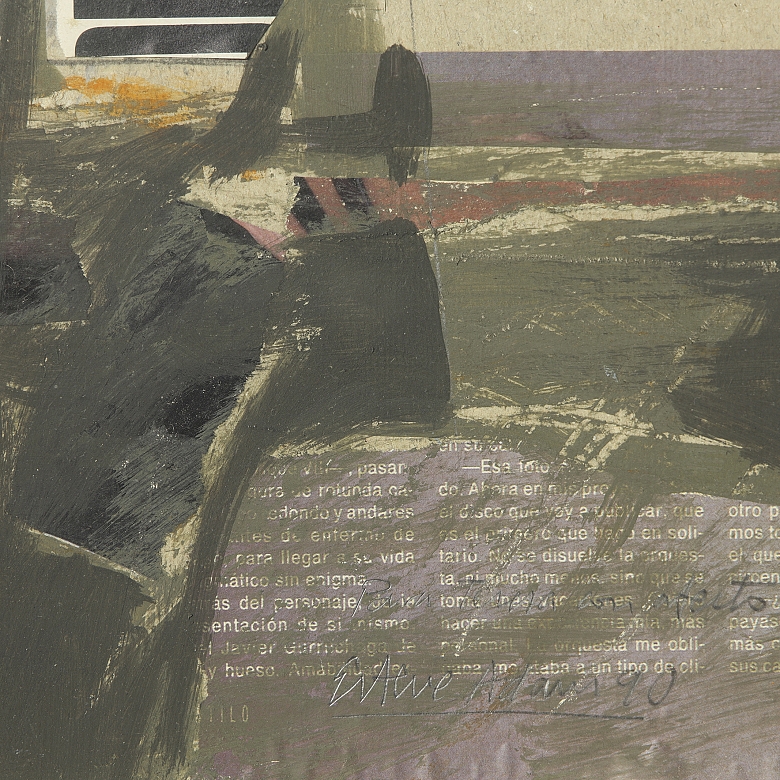 José Esteve Adam (1946) ‘Composición’, 1990 - 2