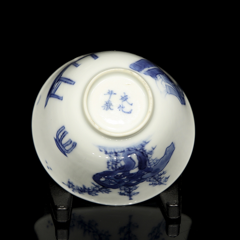Taza de porcelana 