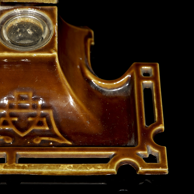 Chinese porcelain writing desk, early 20th century - 6