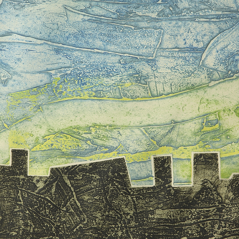 Eduardo Roca Salazar, ‘Choco’ (1949) ‘Urban Landscape’, 1988 - 1