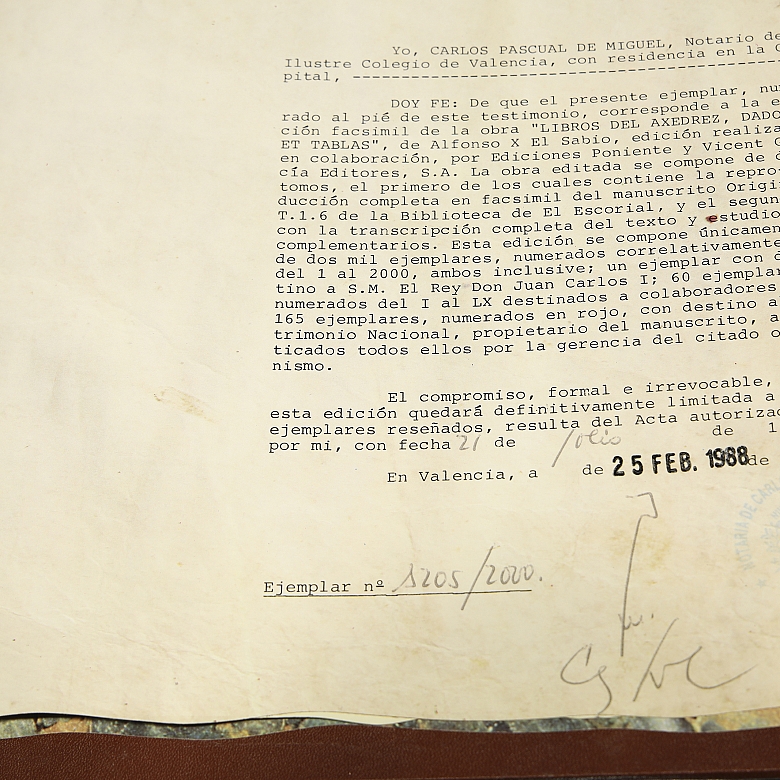 Alfonso X el Sabio ‘Libros del axedrez, dados et tablas’, 1987 - 4
