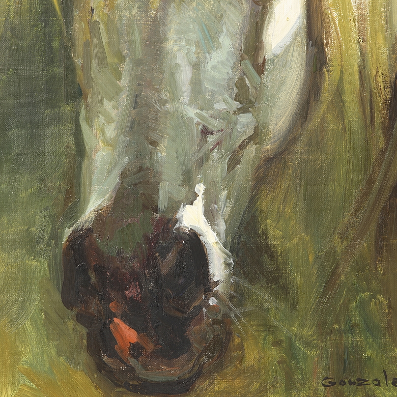 Juan González Alacreu (1937) “Portrait of a horse II”