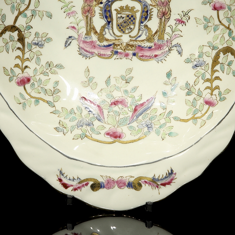Bandeja de porcelana 