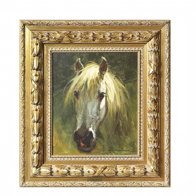 Juan González Alacreu (1937) “Portrait of a horse II”
