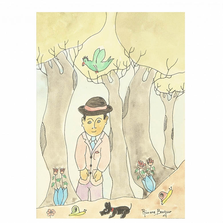 Miquel Rivera Bagur (1919-1999) “Country Portrait”