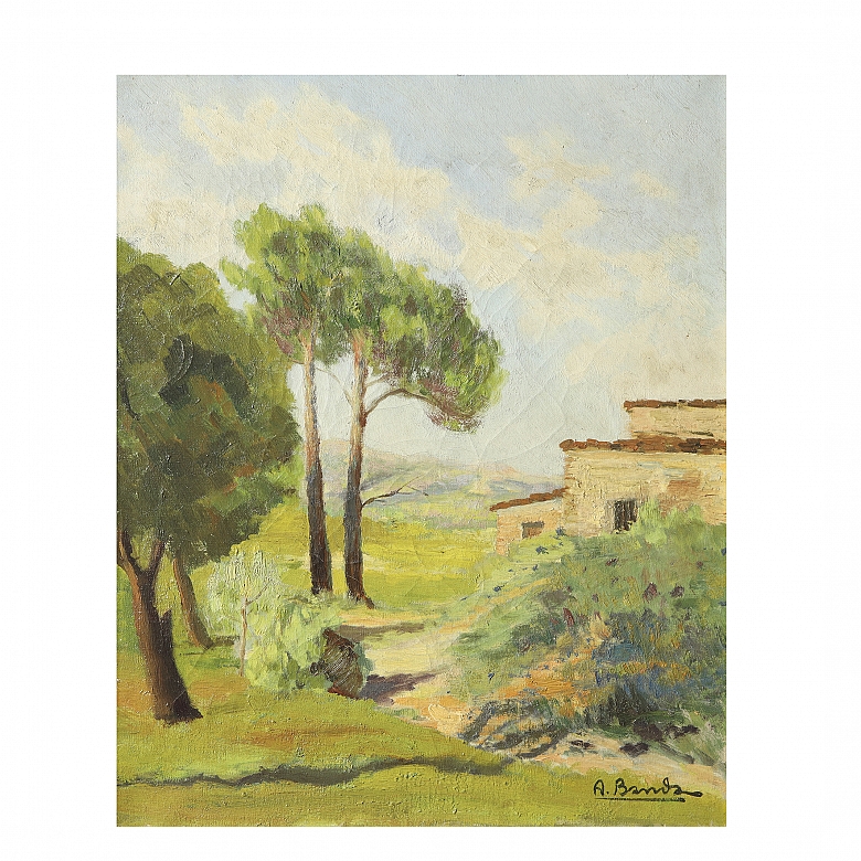 20th century Spanish school ‘Can Tobelleta’, 1947