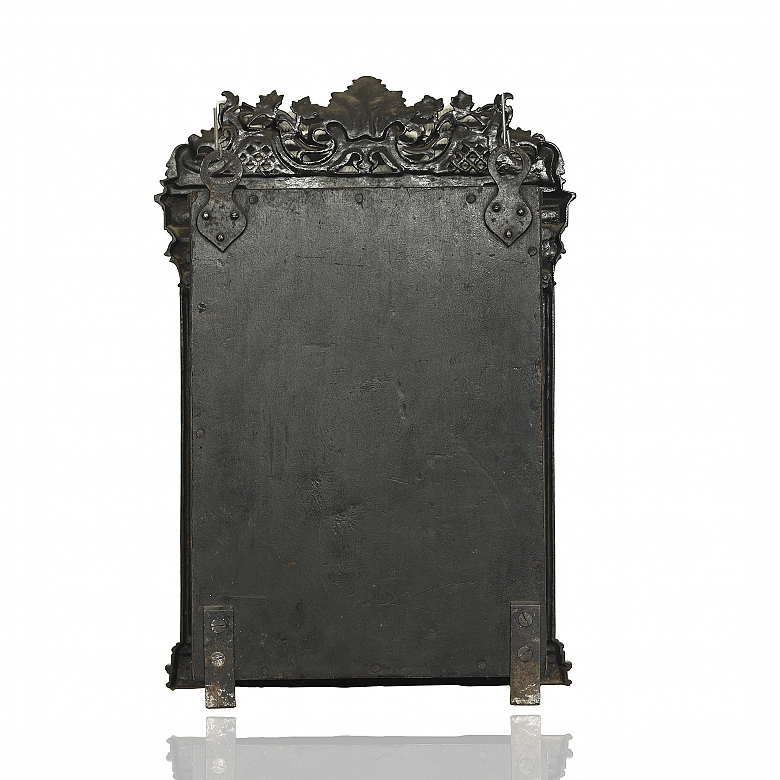 木质与铸铁壁柜，19世纪