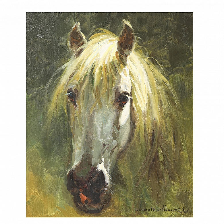 Juan González Alacreu (1937) “Portrait of a horse II”