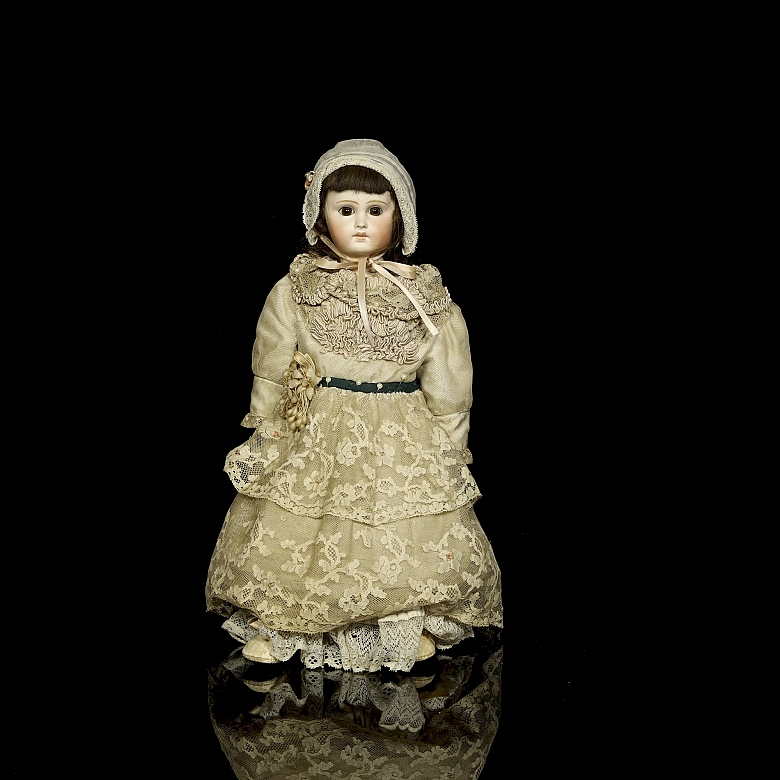 Muñeca con cabeza de porcelana, Alemania, pps. s.XX