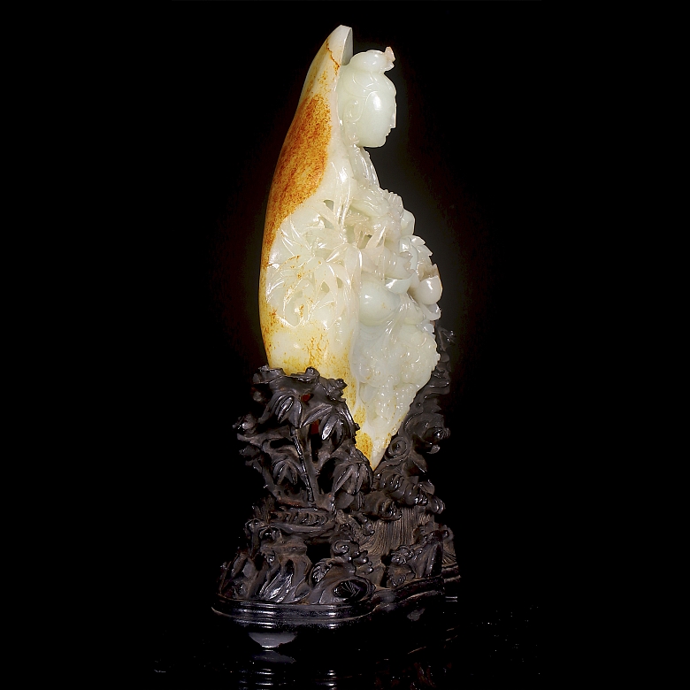 Jade blanco de Hetian 