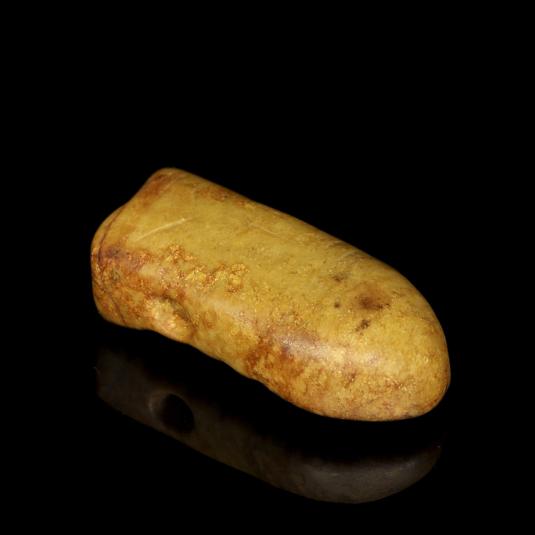 Colgante de jade, dinastía Qing