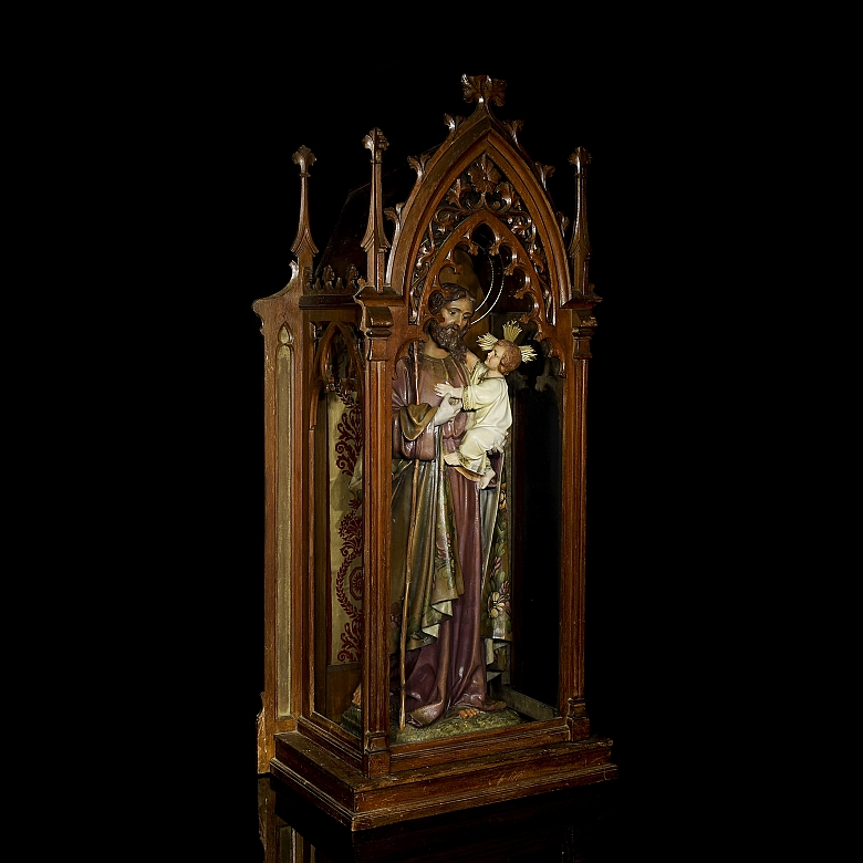 Capilla con imagen de 