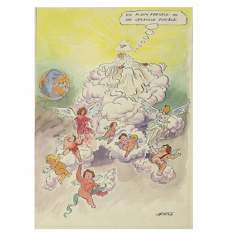 Alfonso Ortuño (1942) “Word of God”