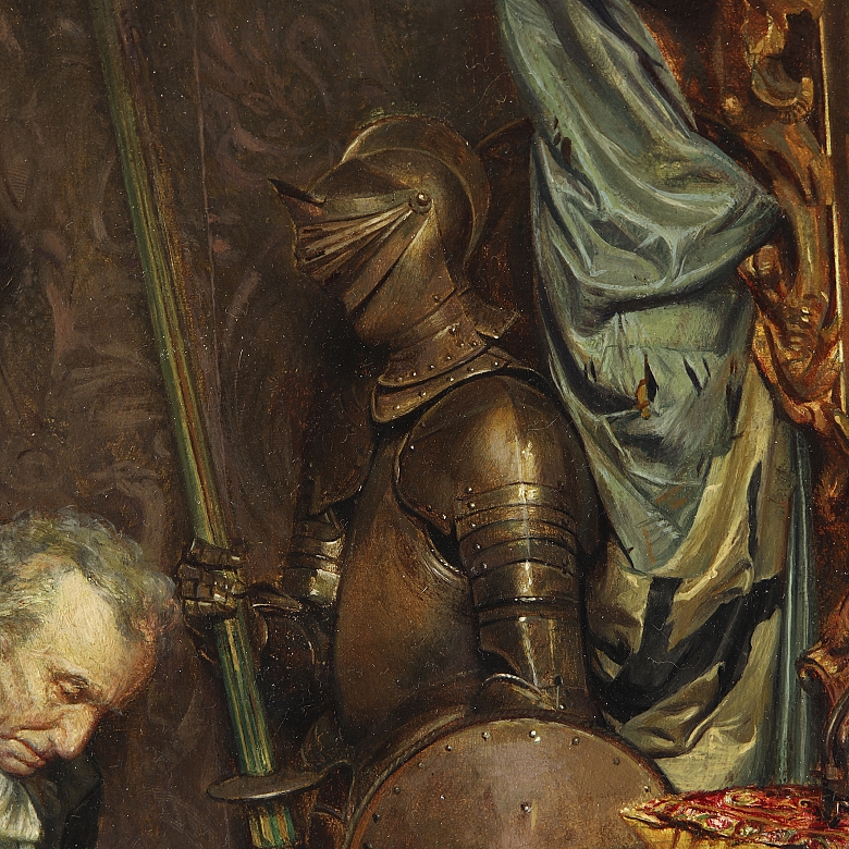 Ignacio de León y Escosura (1834–1901) ‘The Restorer’, 1869