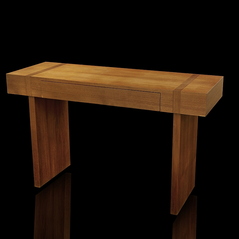 Danish-designed console table, 20th century