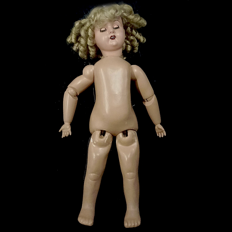 Muñeca articulada de composición, Europa, med. s.XX