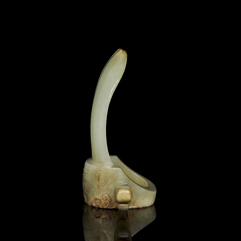 Fàguan de jade tallado